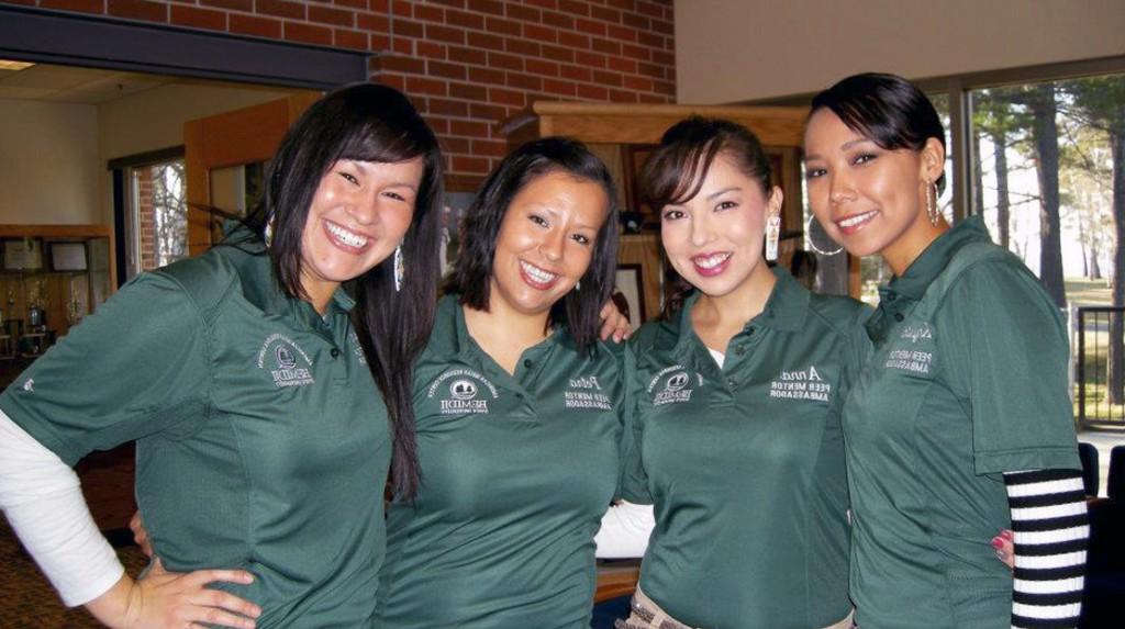 Peer Advisors support students at the American Indian Resource Center and across campus.